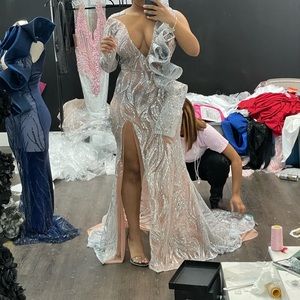 CUSTOM MADE PROM DRESS